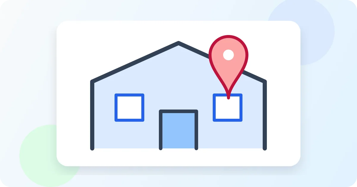 Minh họa vector một địa điểm sự kiện và vị trí khảo sát.